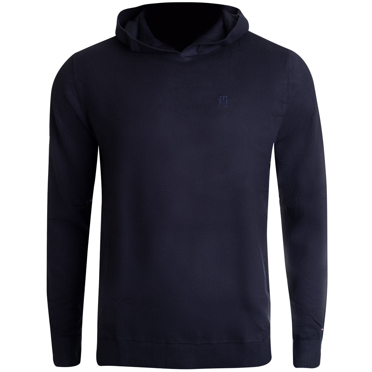 Tommy Hilfiger Męski Sweter Z Kapturem Oh Hoodie Knit Granatowy Um0Um02628 Dw5 M