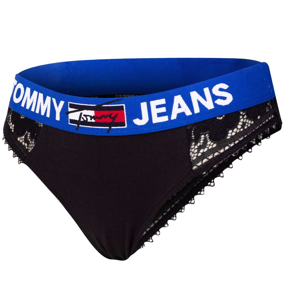 Tommy Hilfiger Majtki Damskie 1P Bikini Black Uw0Uw03539 Bds S