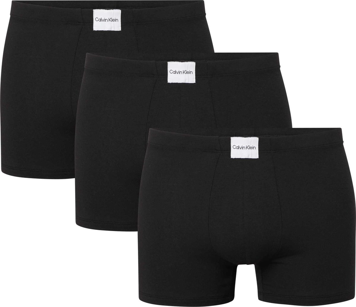 Calvin Klein Bokserki Męskie Trunk 3Pk Czarne 000Nb3262A Ub1  M
