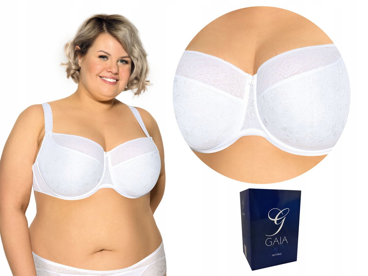 Biustonosz Gaia 594 Semisoft Sandy Maxi Biały 75J