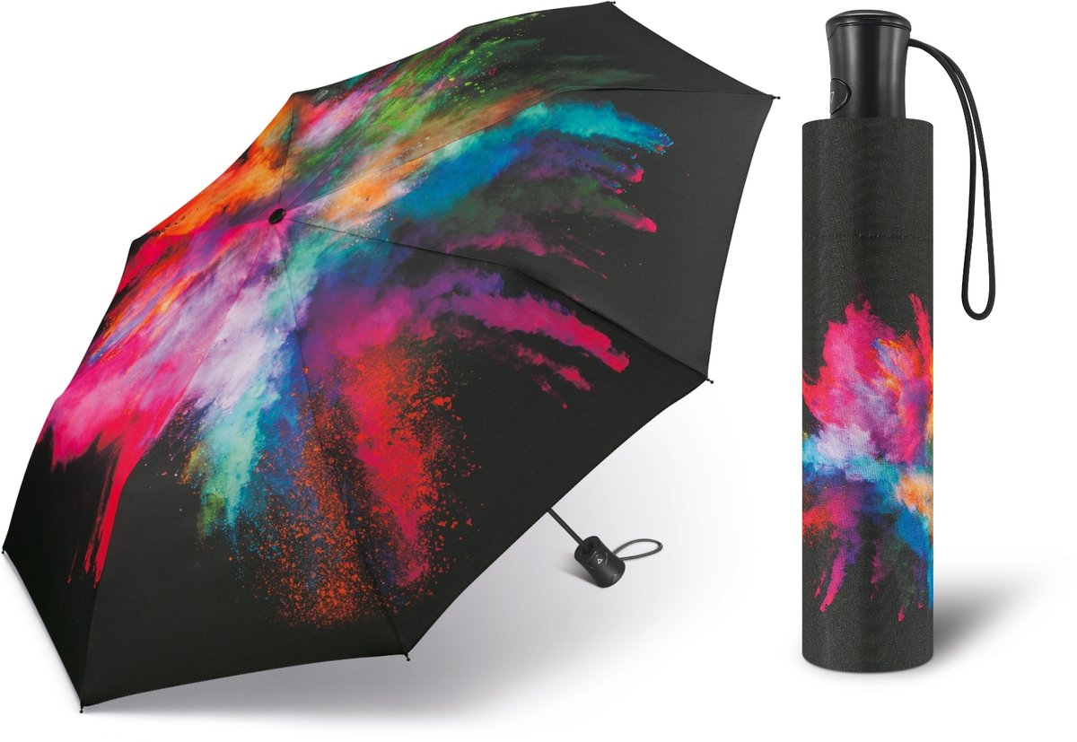 PARASOLKA PARASOL DAMSKA MINI HAPPY RAIN AUTOMAT