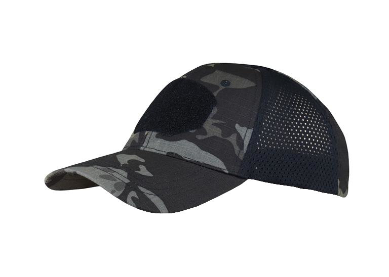 Czapka baseball siateczka MESH mtc czarna camo
