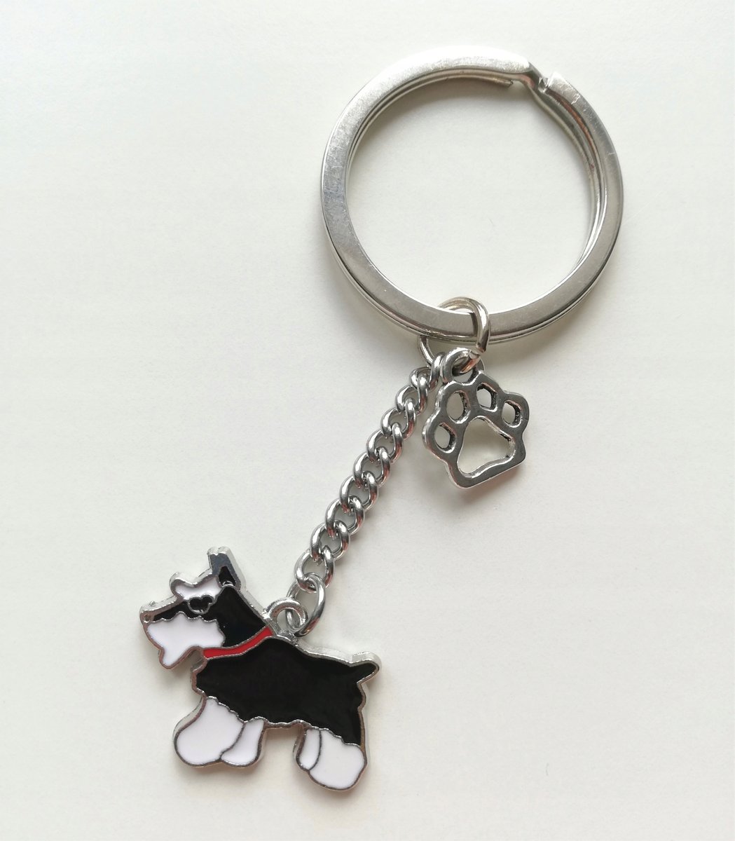 Breloczek Brelok Do Kluczy Pies Piesek Sznaucer