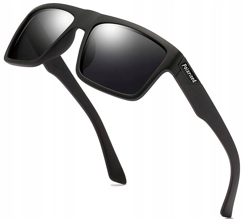 Polaryzacyjne Męskie okulary przeciwsłoneczn black