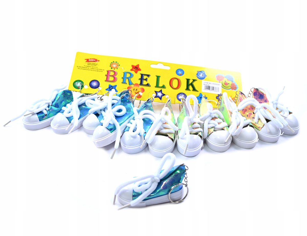 Brelok Do Kluczy Bucik Trampki Zestaw 12Szt