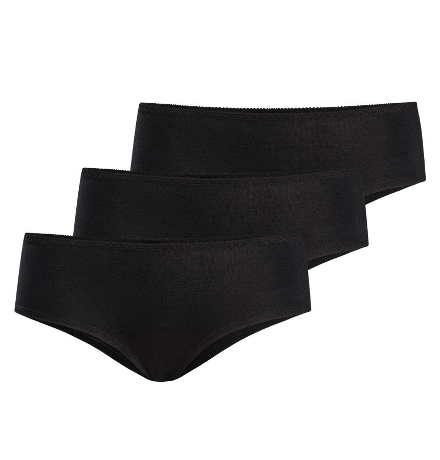 Wielopak majtek bambusowych Braziboo czerń, Teyli