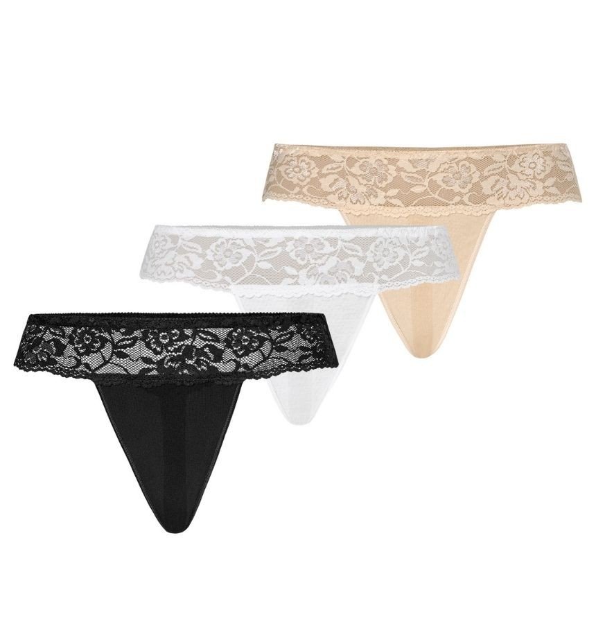 Wielopak stringów damskich Comfo, Teyli