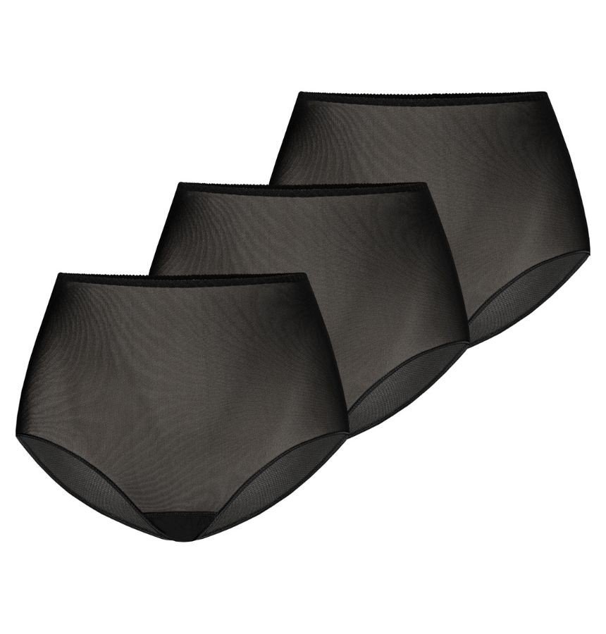 Wielopak majtek damskich Retro czarny, Teyli