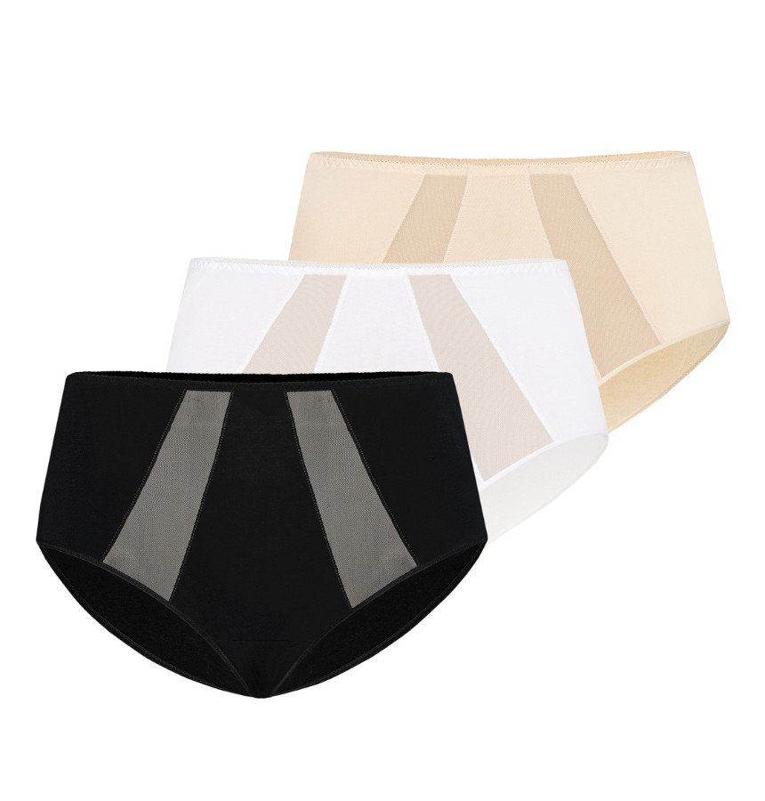 Wielopak majtek damskich z wysokim stanem Vicky, Teyli