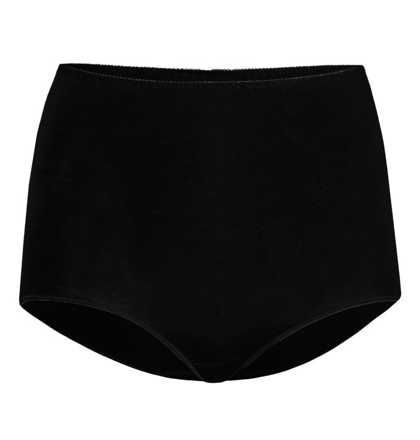 Majtki bambusowe z wysokim stanem Ori czarne, Teyli