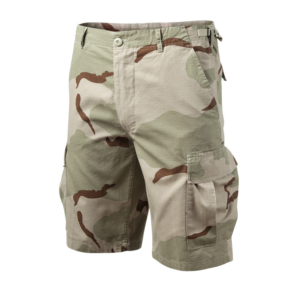 spodnie bojówki krótkie BLACK HEART - Red Cross-M