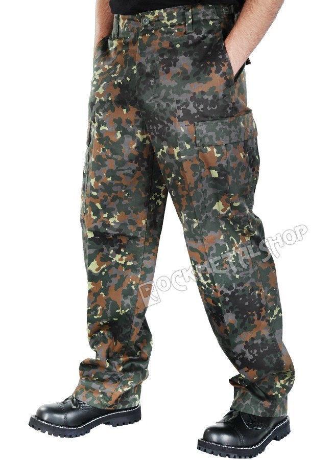 spodnie bojówki US RANGER HOSE flecktarn-M