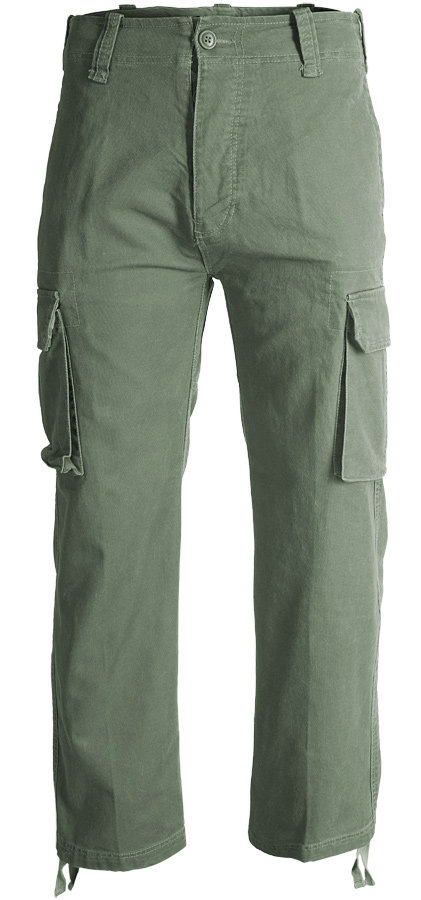 spodnie bojówki HEAVY WEIGHT olive-XL