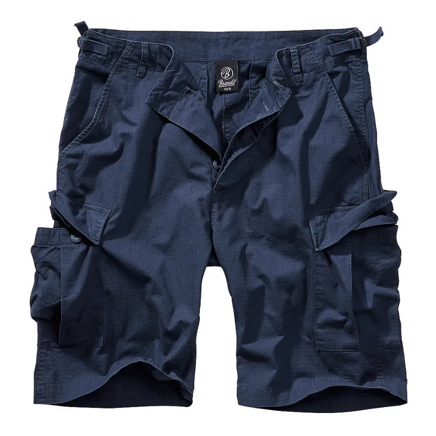 spodnie bojówki krótkie BDU RIPSTOP SHORTS - NAVY-L