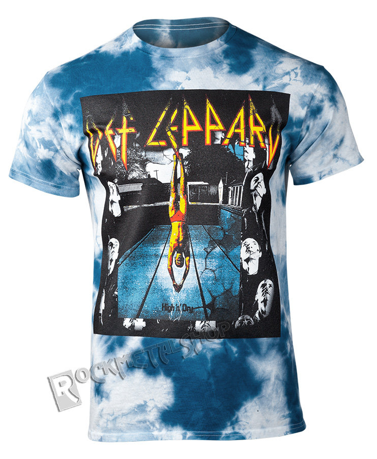 koszulka DEF LEPPARD - HIGH N DRY, barwiona  -XL