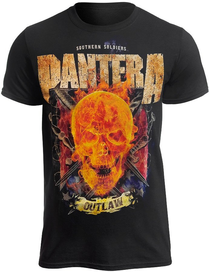 koszulka PANTERA - OUTLAW SKULLS-S
