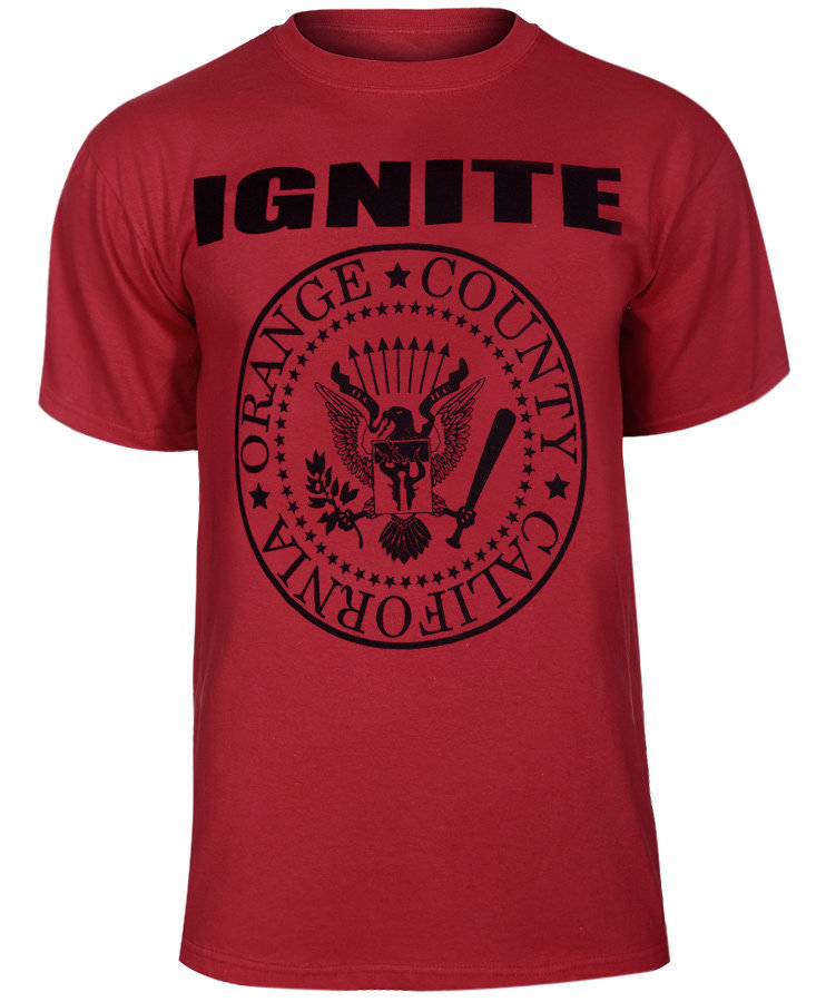 koszulka IGNITE - PRESIDENT RED-S