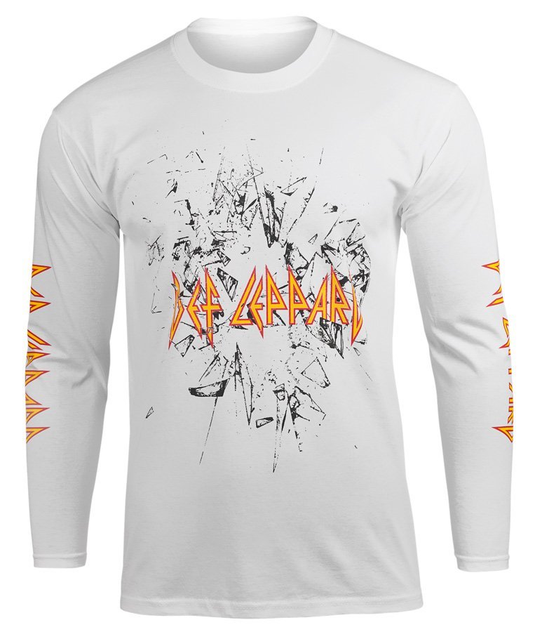 longsleeve DEF LEPPARD - SHATTER -S