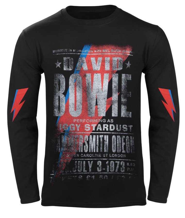 longsleeve DAVID BOWIE - HAMMERSMITH ODEON-S
