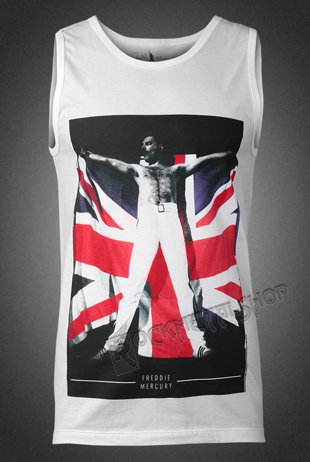koszulka na ramiączkach QUEEN - FREDDIE FLAG-XXL