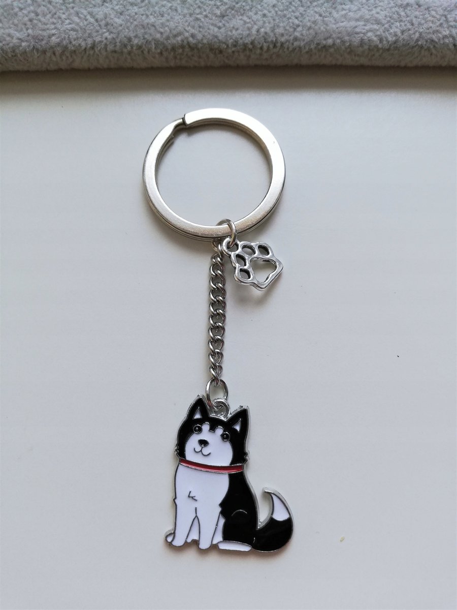Breloczek Brelok Do Kluczy Pies Piesek Husky