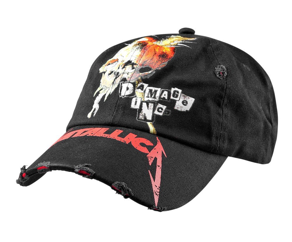 czapka METALLICA - DAMAGE INC DISTRESSED