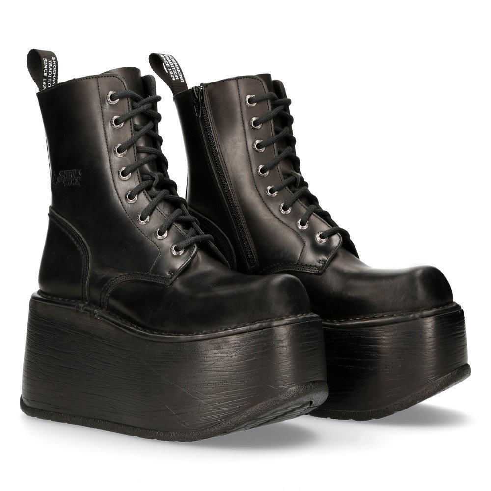 buty NEW ROCK M.NEWMILI084C-C16 ITALI NEGRO, MARTE-38