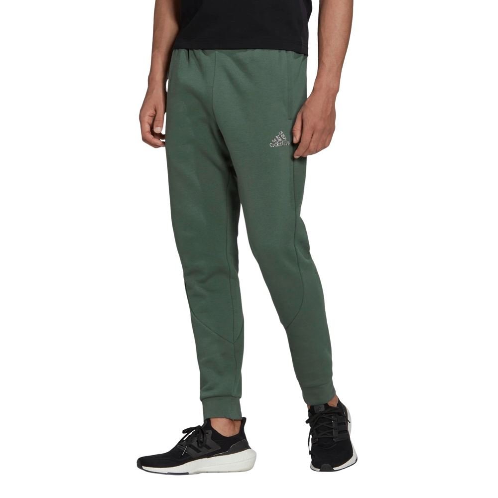 Spodnie Dresowe Sportowe Adidas Męskie HM7892 Zielone S
