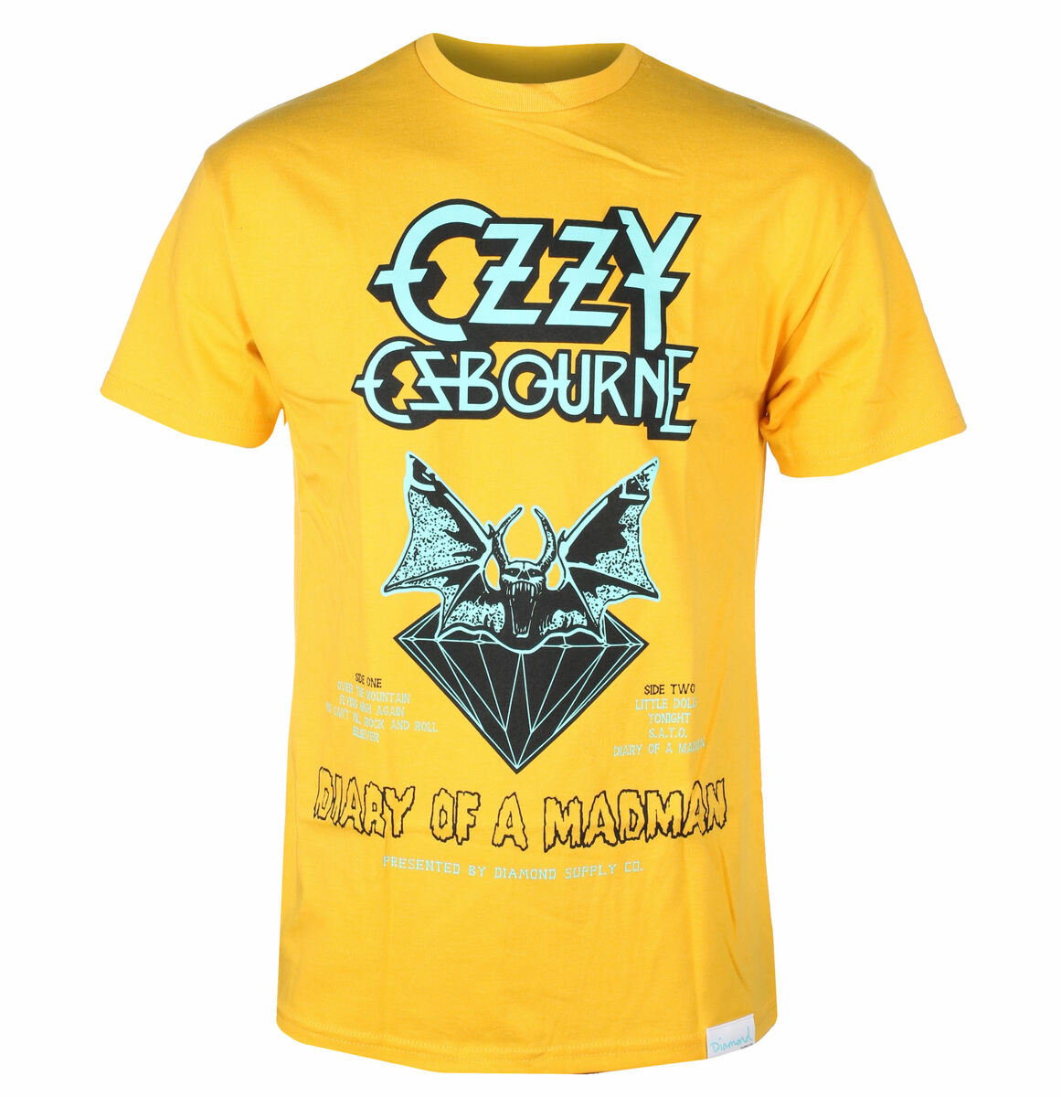 koszulka OZZY OSBOURNE - DIARY OF MADMAN musztardowa-S