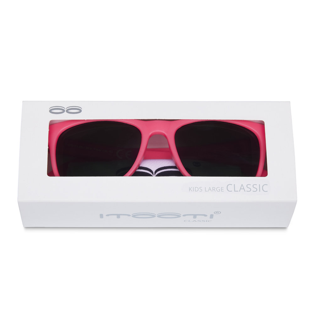 ITOOTI, Okulary przeciwsłoneczne dla dzieci Classic 7+, Różowe