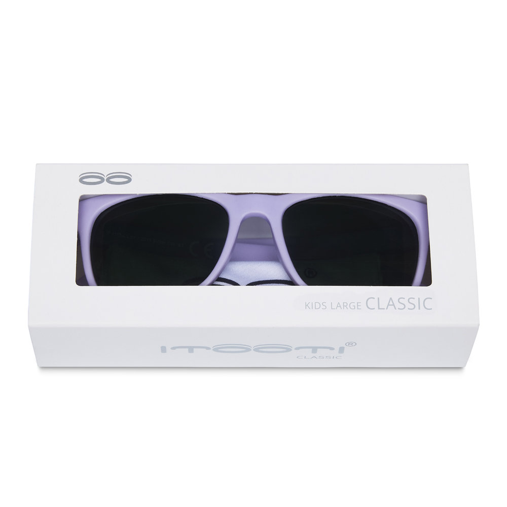 ITOOTI, Okulary przeciwsłoneczne dla dzieci Classic 7+, Fioletowe