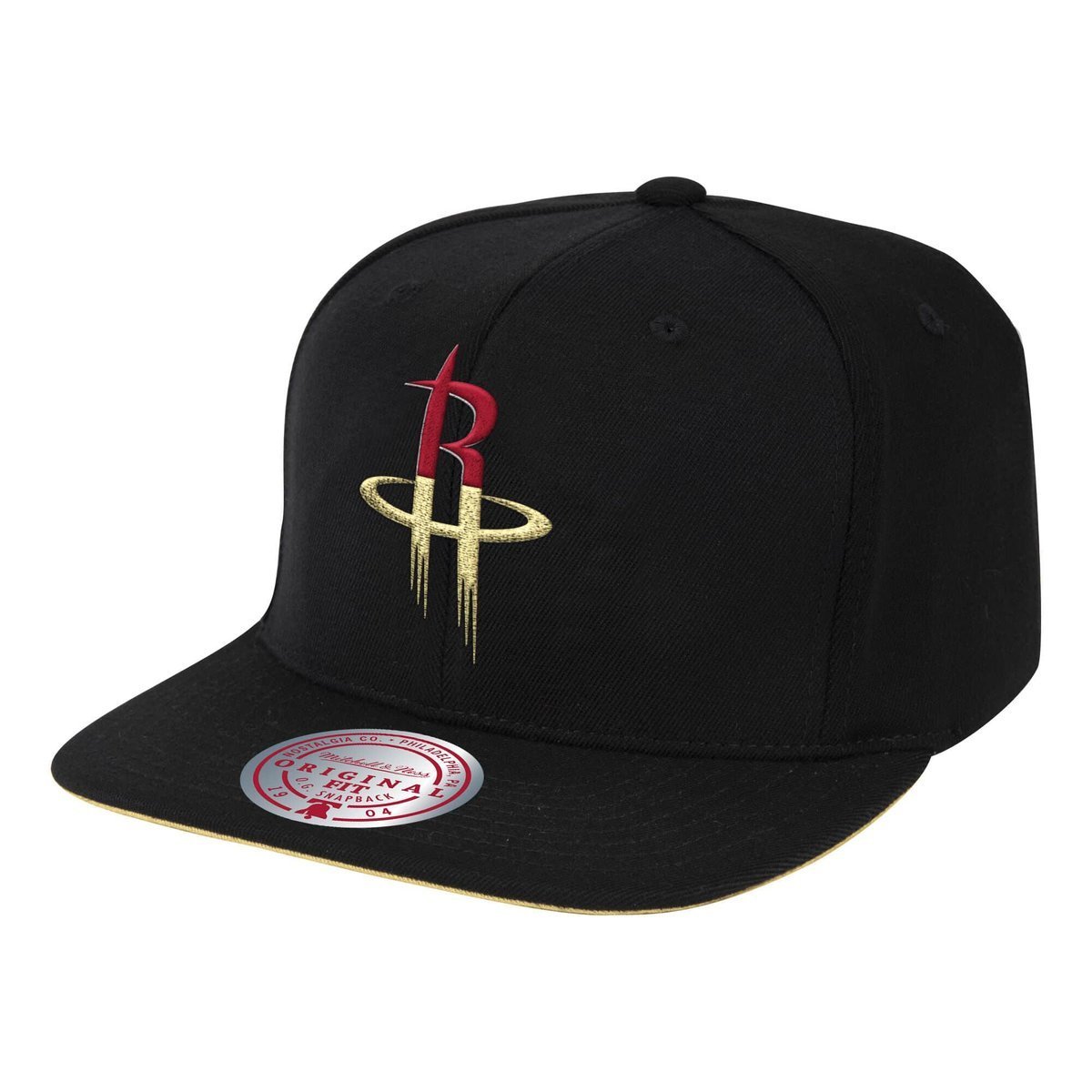 Czapka z daszkiem bejsbolówka Mitchell & Ness NBA Houston Rockets Cap