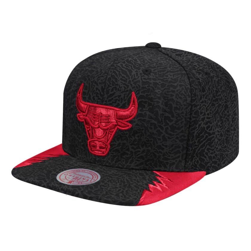 Czapka z daszkiem Mitchell & Ness NBA 5 Snapback Chicago Bulls
