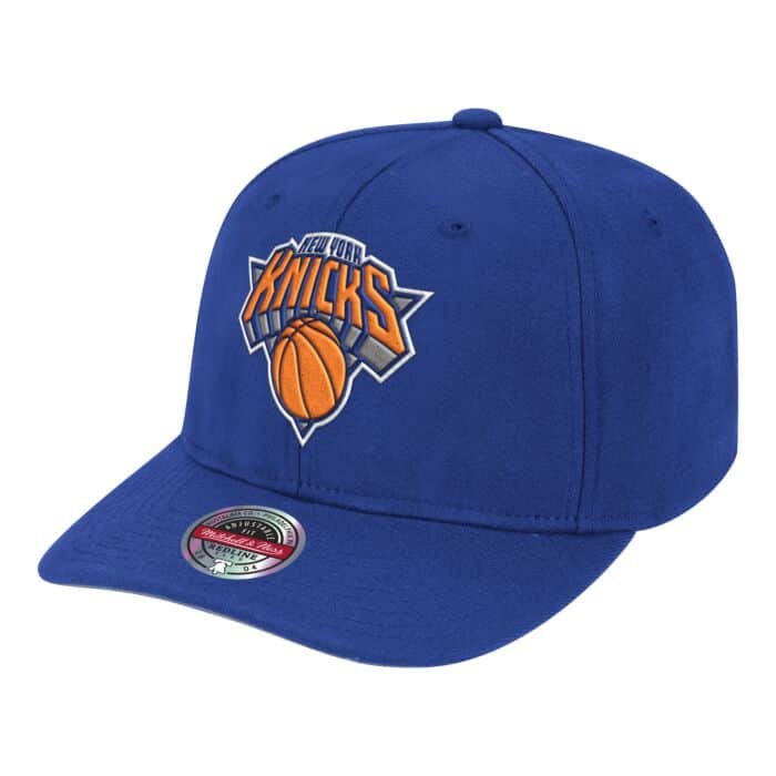 Czapka z daszkiem bejsbolówka Mitchell & Ness NBA New York Knicks