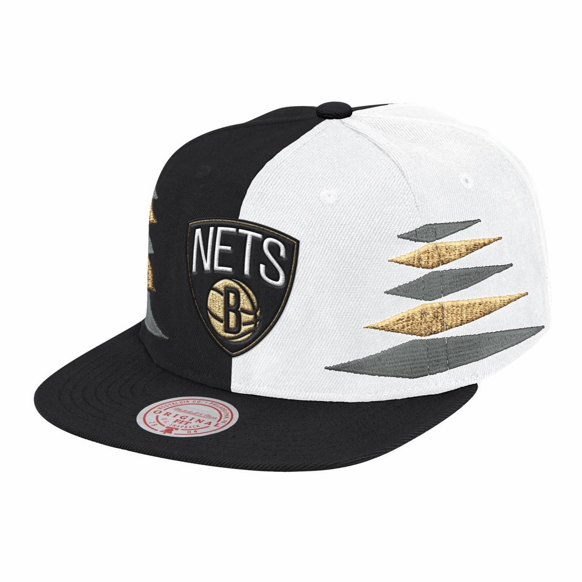 Czapka z daszkiem bejsbolowa Mitchell & Ness Diamond Cut Snapback Brooklyn Nets
