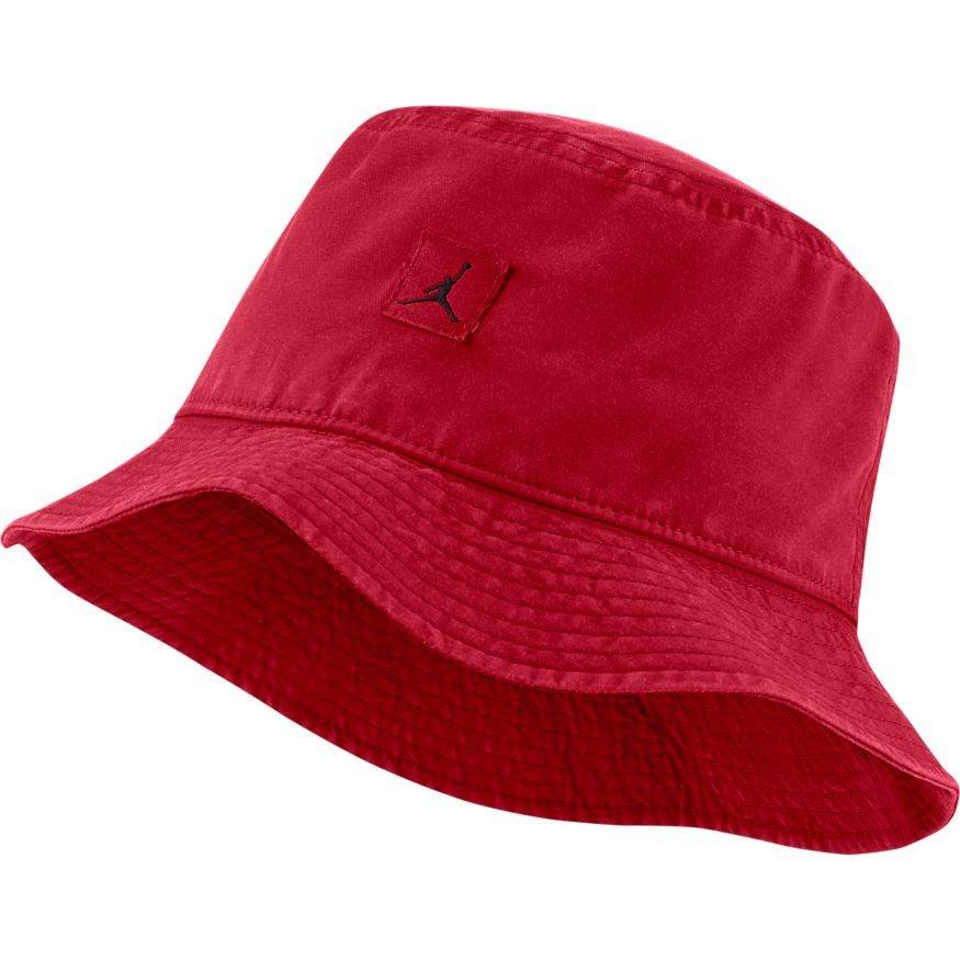 Czapka Air Jordan Jumpman Bucket Hat Washed Red Kapelusz - DC3687-687-L/XL