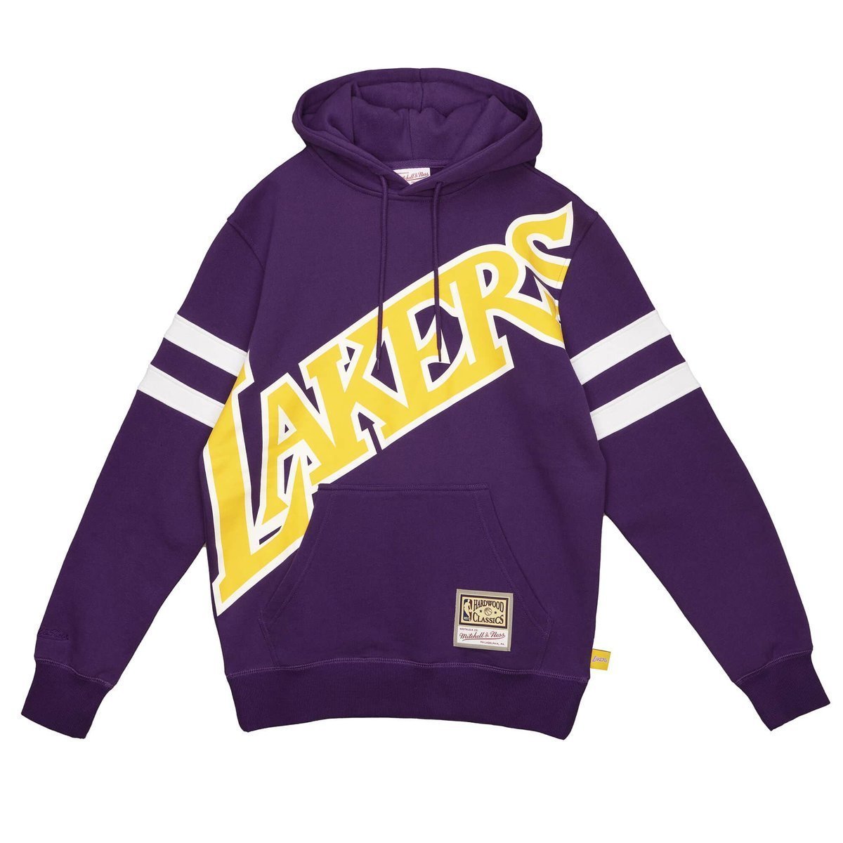Bluza z kapturem Mitchell & Ness NBA Los Angeles Lakers fioletowa-M