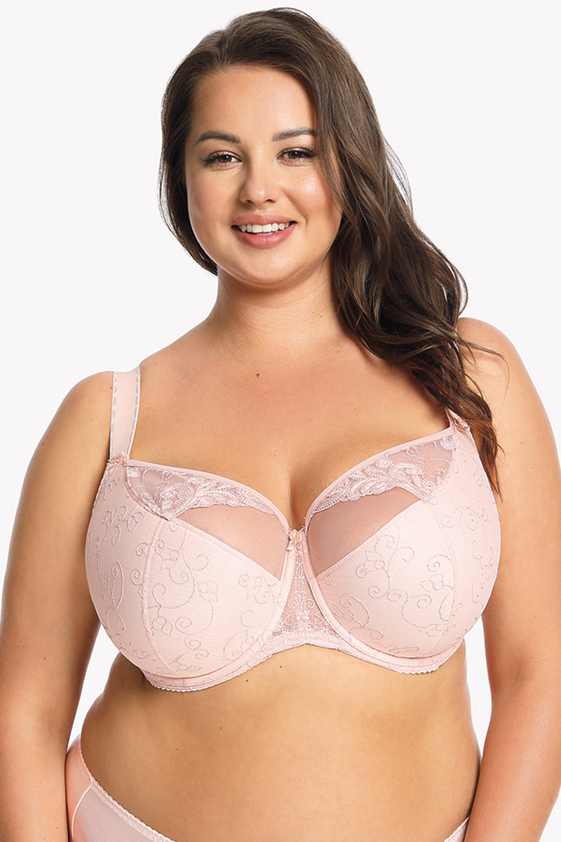 Gaia 1106M Leta Maxi różowy 80K Biustonosz półusztywniany