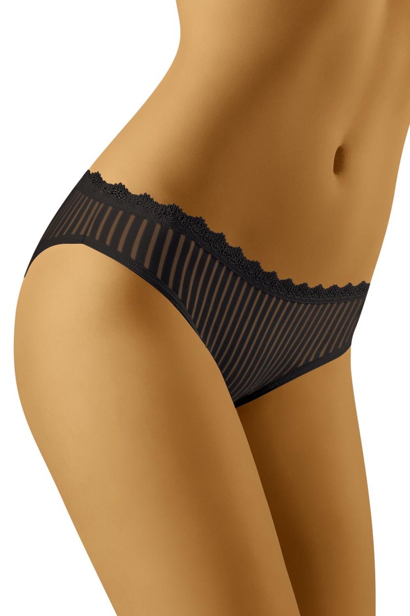 Wol-Bar Miki czarny L Majtki figi