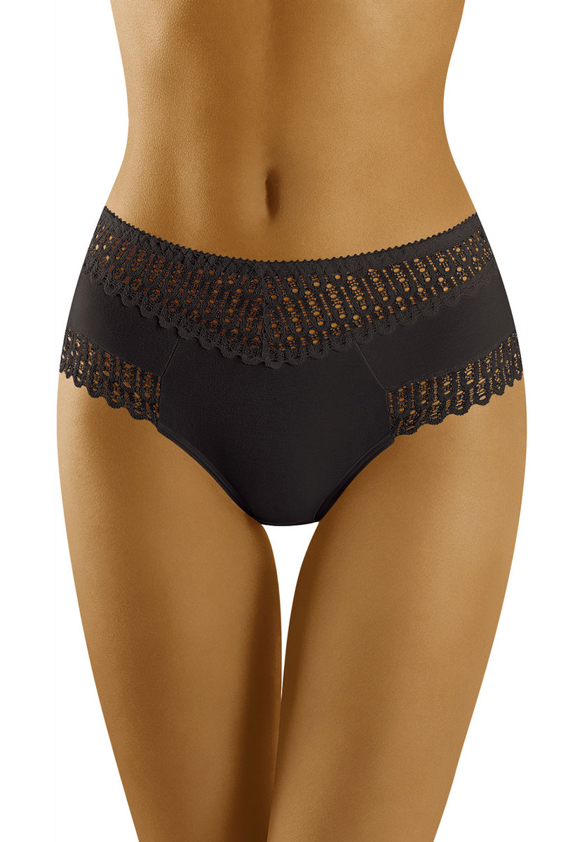Wol-Bar Eco-To czarny 2XL Majtki figi