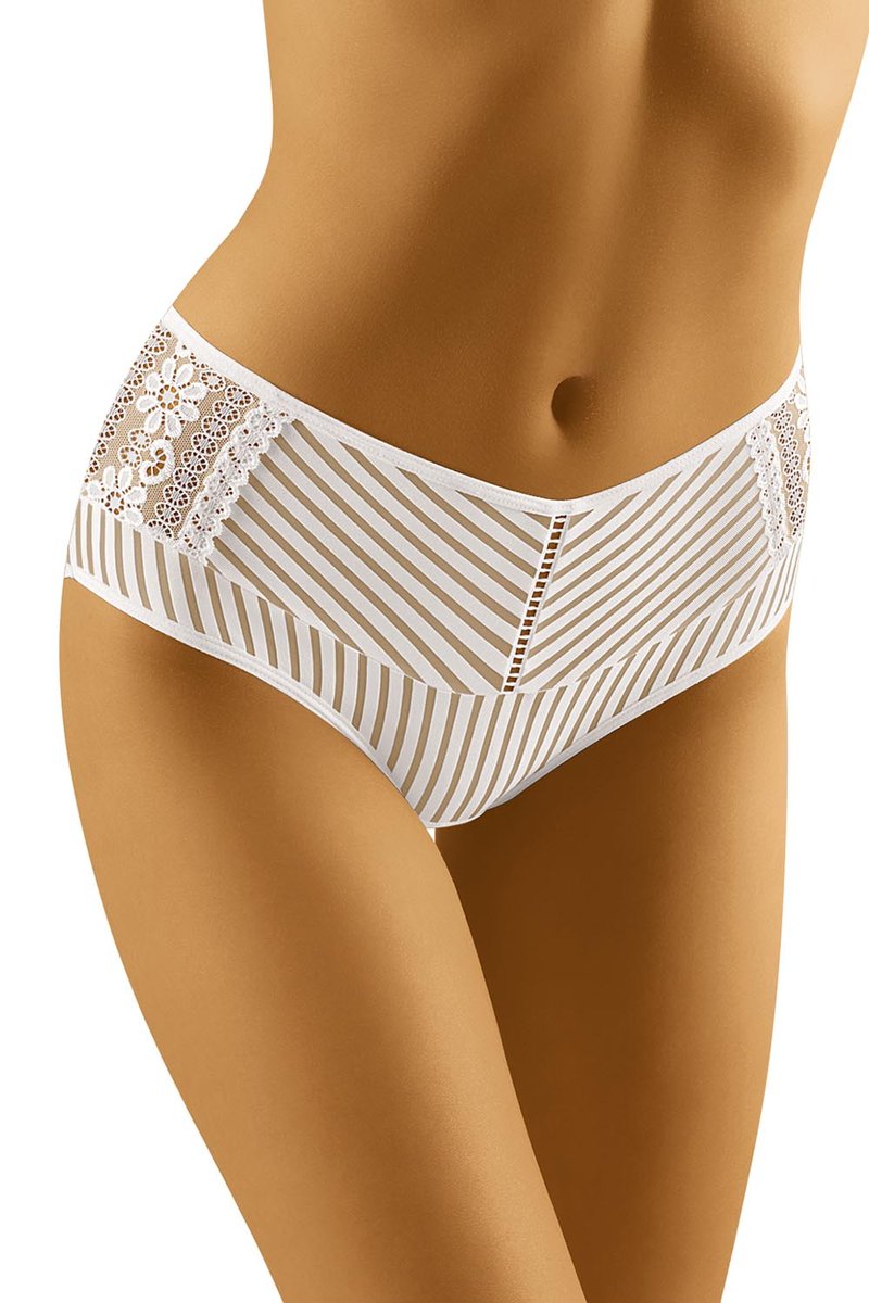 Wol-Bar Eco-Pa biały L Majtki figi