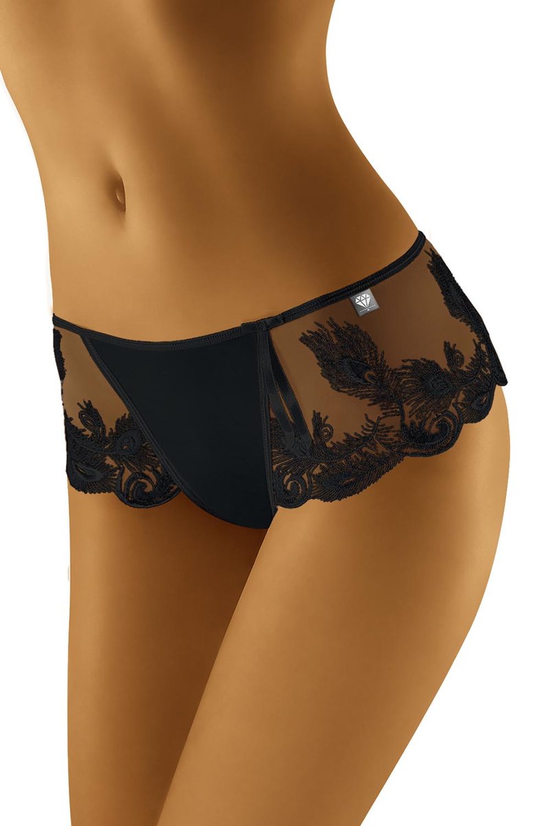 Wol-Bar Diamond 3523 czarny XL Majtki szorty