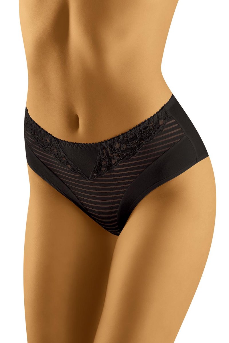 Wol-Bar Eco-Lo czarny 2XL Majtki figi