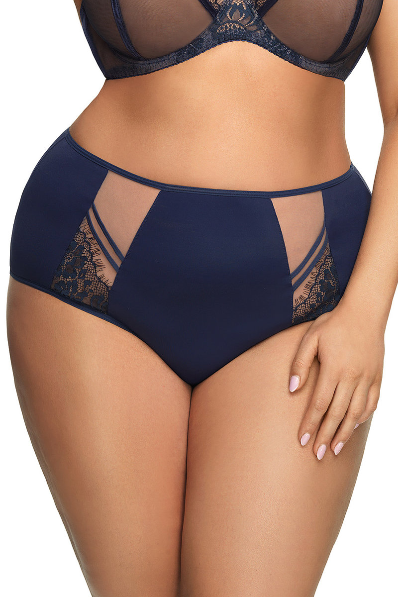 Gorsenia K497 Paradise granatowy 4XL Majtki figi