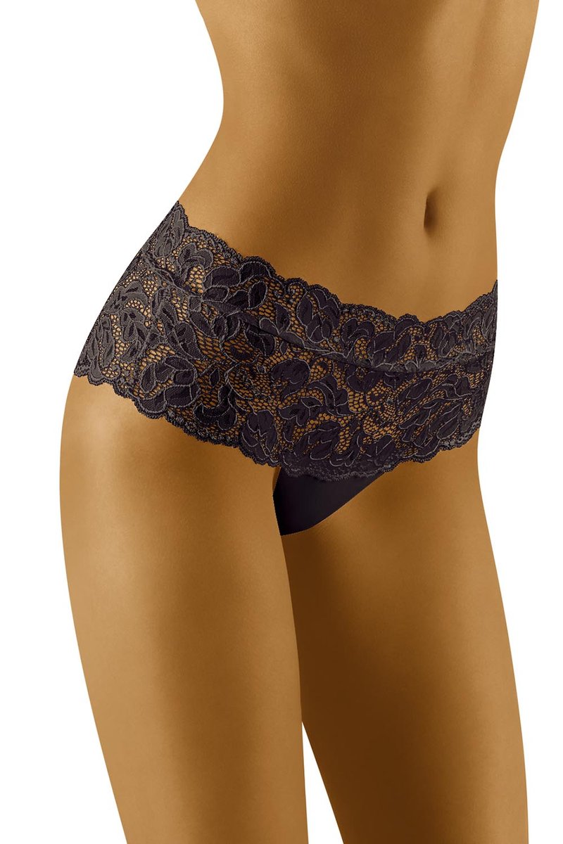 Wol-Bar Nova czarny S Majtki szorty