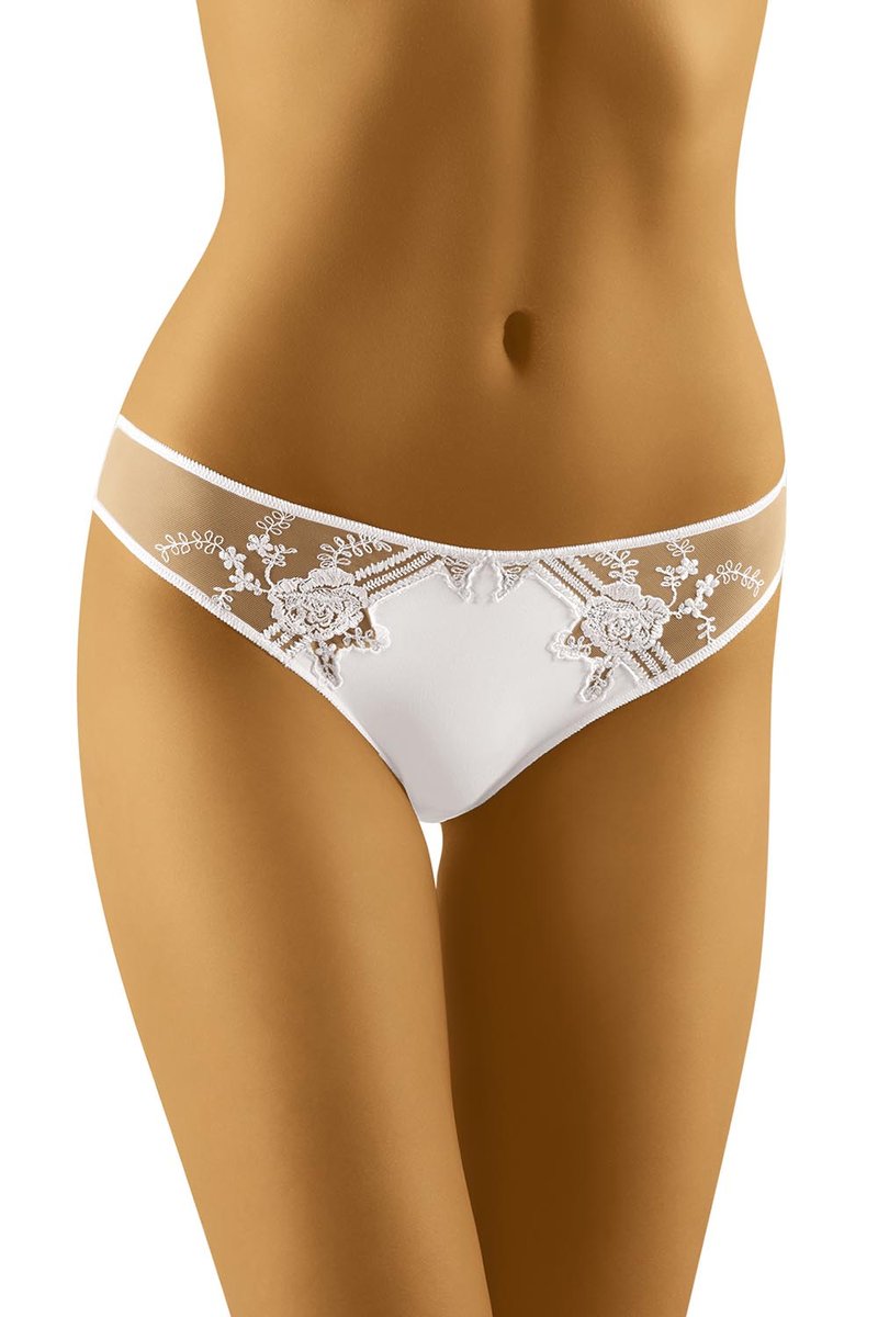 Wol-Bar Nora biały M Majtki figi