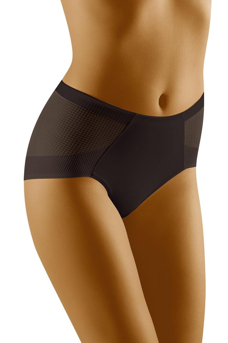 Wol-Bar Futura czarny XL Majtki figi modelujące