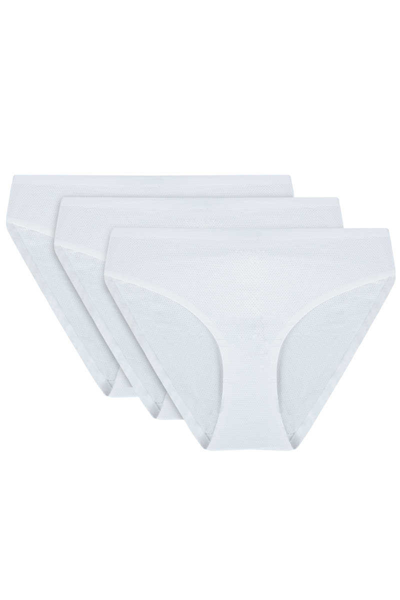 Vivisence 4011 3-pack biały XL Majtki figi