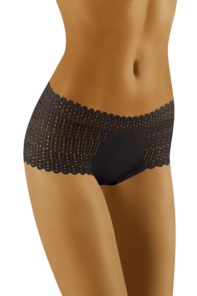 Wol-Bar Bari czarny S Majtki szorty