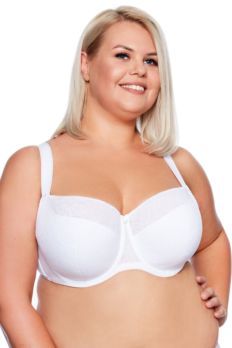 Gaia 594M Sandy Maxi biały 100G Biustonosz półusztywniany